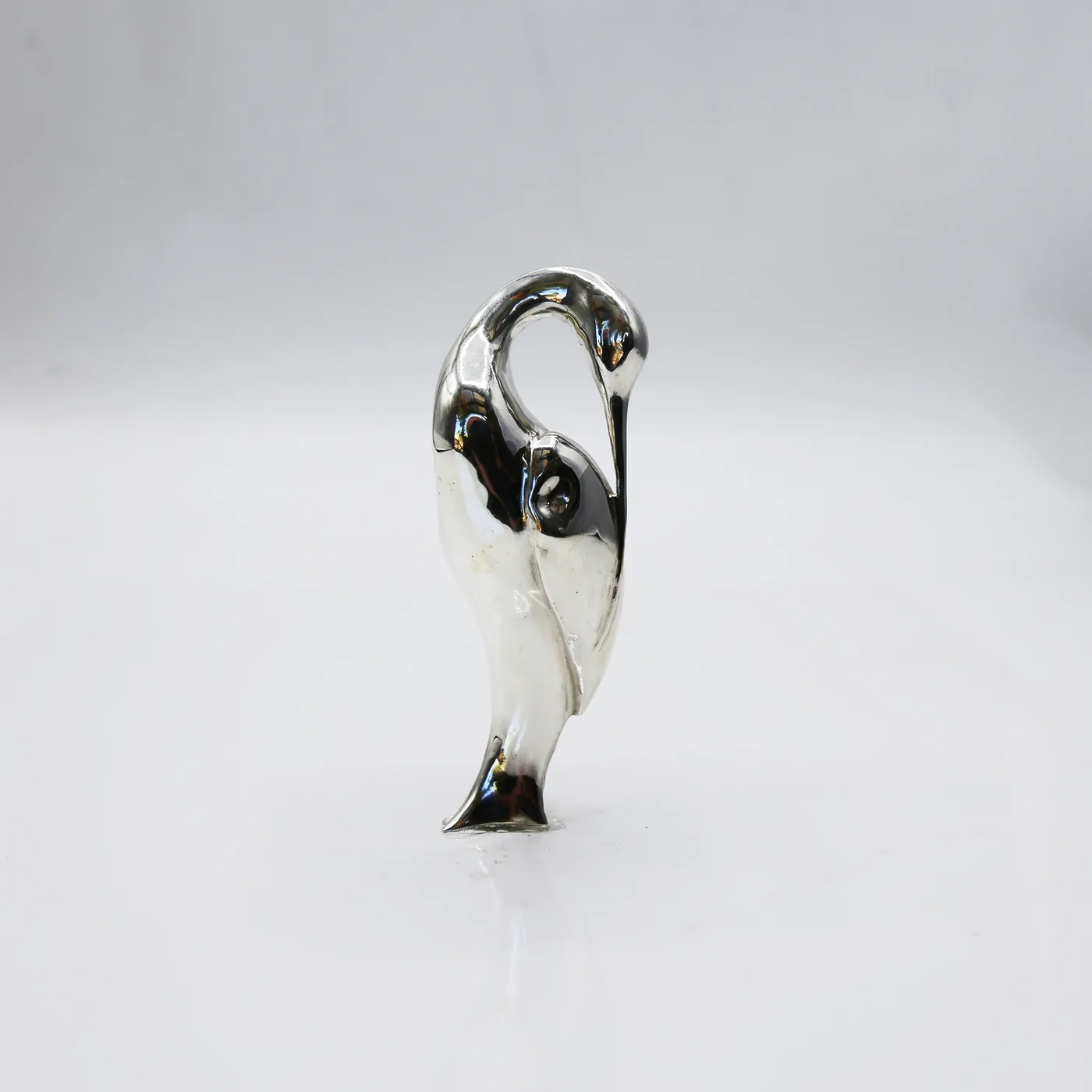 Heron brooch